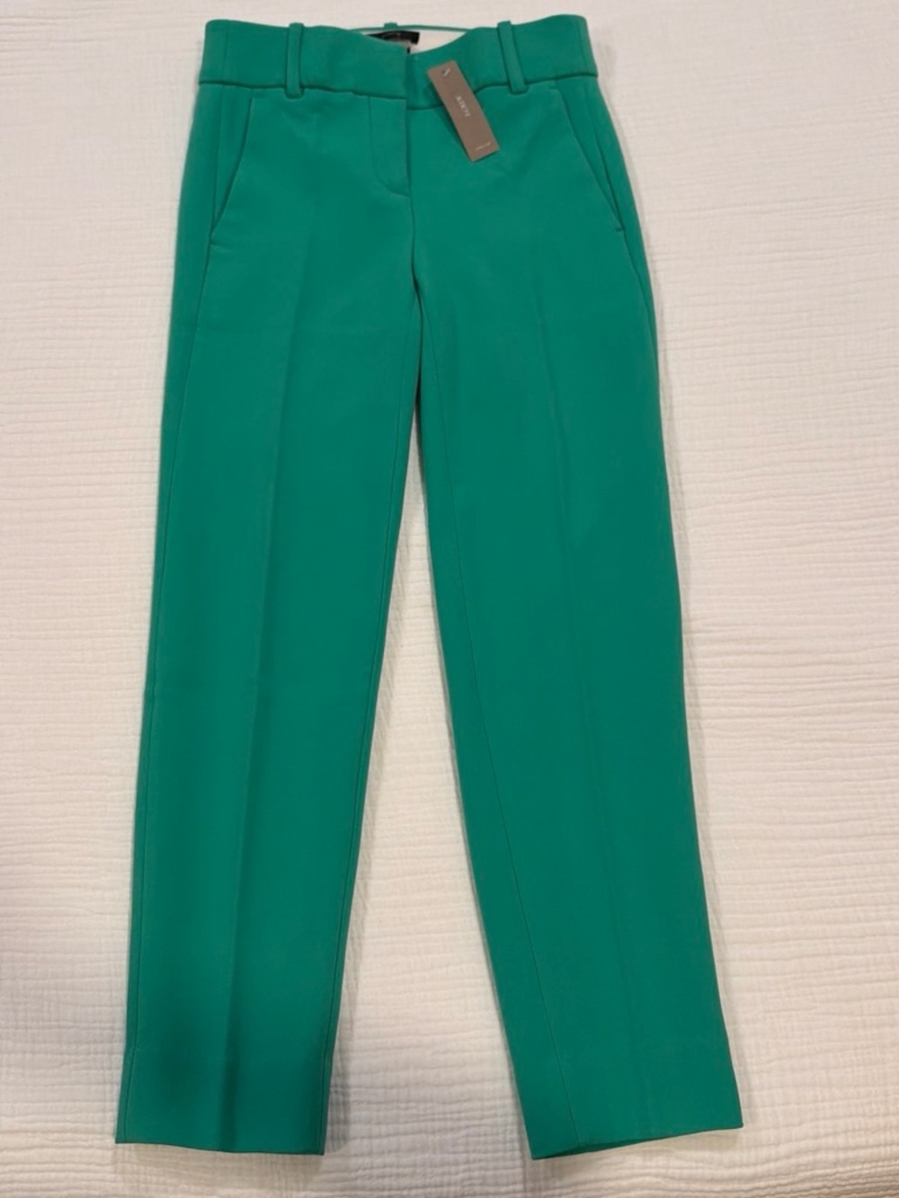 J. Crew Teal-Cadet Tailored Pants